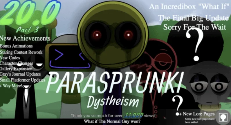 [Final Update] Parasprunk Dystheism